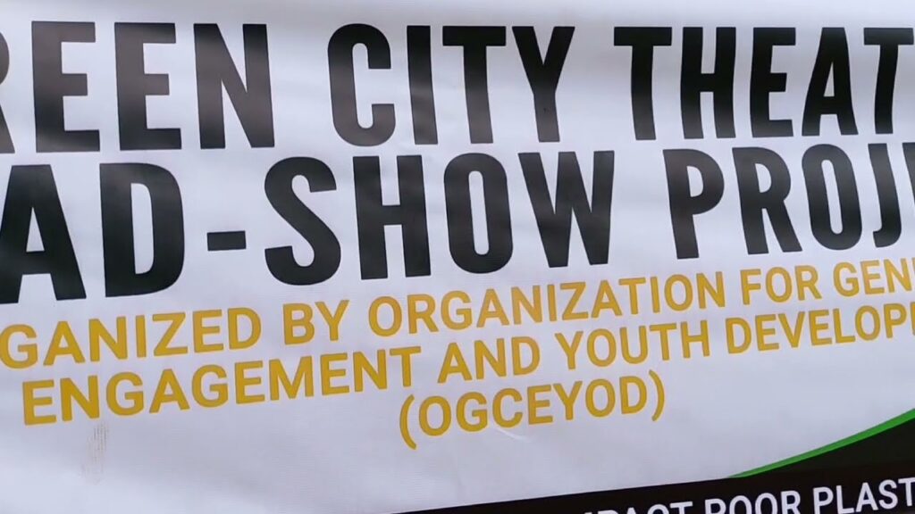 OGCEYOD Cameroon; Green City Theatre Arts Display – Bamenda Crew