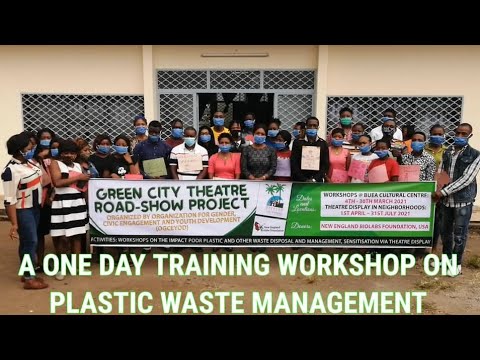 OGCEYOD Cameroon; Green City Theatre Road-Show Project; Workshop on Plastic Waste Management in Buea