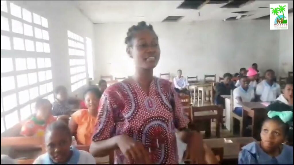 OGCEYOD Cameroon; #Menstrual #Hygiene and #Leadership Workshop in Schools #wash initiative