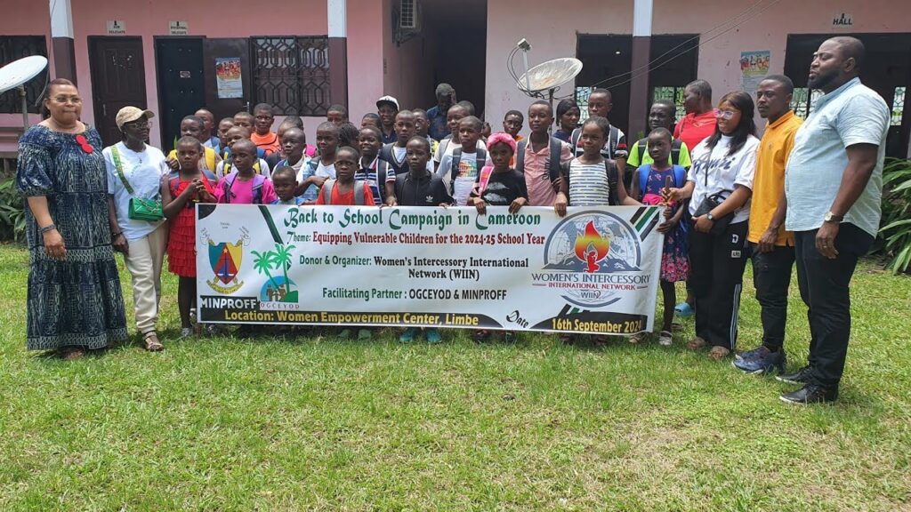 OGCEYOD Cameroon; Back to School Campaign in Cameroon #sustainabledevelopment #education #learning