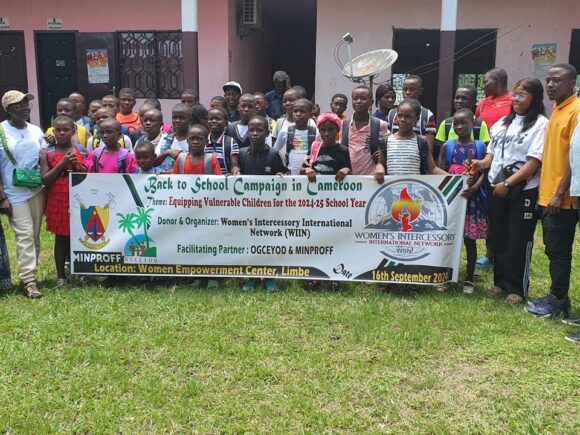 OGCEYOD Cameroon; Back to School Campaign in Cameroon #sustainabledevelopment #education #learning